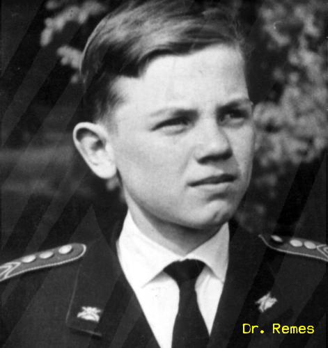 1957 - 1958. II. Rákóczi Ferenc Katonai Középiskola - forrás: Dr. Remes