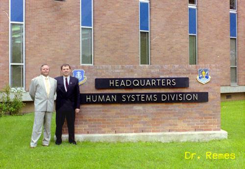 1991. USAF School of Aerospace Medicine Brooks AFB Texas: Window on Science (WOS) Program: 1. Human Systems Division - forrás: Dr. Remes