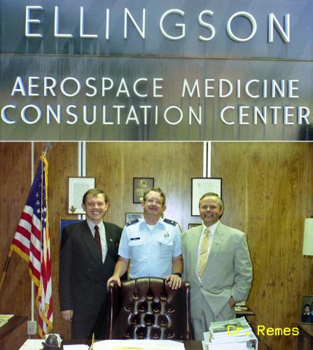 1991. USAF School of Aerospace Medicine Brooks AFB Texas: Window on Science (WOS) Program:3. Ellingson Aerospace Consultation Center - forrás: Dr. Remes