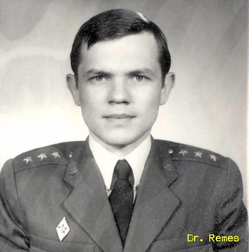 1970. 09. 10. orvos százados - forrás: Dr. Remes