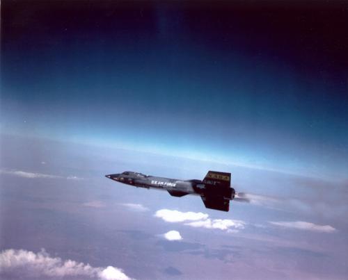 Egy amerikai X-15-ős katonai űrrepülőgép. - forrás: NASA