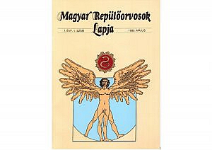 A Magyar Repülőorvosok Lapja I. évf. 1. számának címlapja