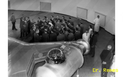 1965-ben Varsóban a lengyelek bemutatták humán centrifugájukat - forrás: Dr. Remes
