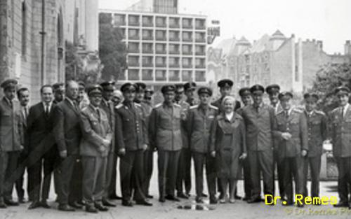 A VSZ repülőorvosai Kecskeméten 1966-ban - forrás: Dr. Remes