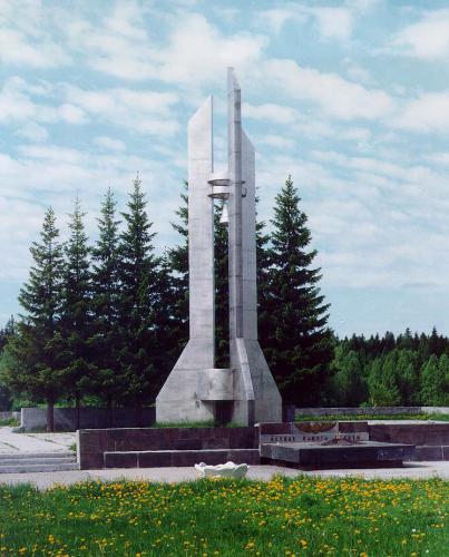  A pleszecki rakétakatasztrófa emlékműve